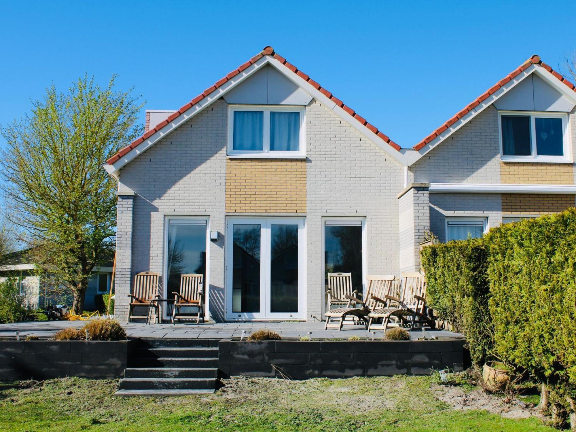 Prachtige Vakantievilla Aan Ijsselmeer Makkum Luaran gambar